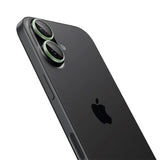 iPhone 17 Spigen Glass tR EZ Fit Optik Pro Kameralinsebeskyttelsesglass - 2 stk - Grønn