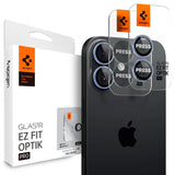 iPhone 17 Spigen Glass tR EZ Fit Optik Pro Kameralinsebeskyttelsesglass - 2 stk - Blå