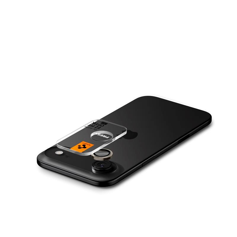 iPhone Air Spigen Glass tR EZ Fit Optik Pro Kameralinsebeskyttelsesglass - 2 stk - Gull