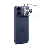 iPhone 17 Pro Spigen Glass tR EZ Fit Optik Pro XL Kamerabeskyttelse – Blå