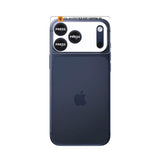 iPhone 17 Pro Spigen Glass tR EZ Fit Optik Pro XL Kamerabeskyttelse – Blå