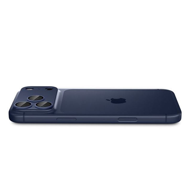 iPhone 17 Pro Spigen Glass tR EZ Fit Optik Pro XL Kamerabeskyttelse – Blå