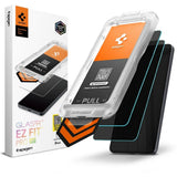 Samsung Galaxy S26+ (Plus) Spigen Glass tR EZ Fit Pro HD Skjermbeskyttelsesglass - Privacy Funksjon - 2 stk - Gjennomsiktig