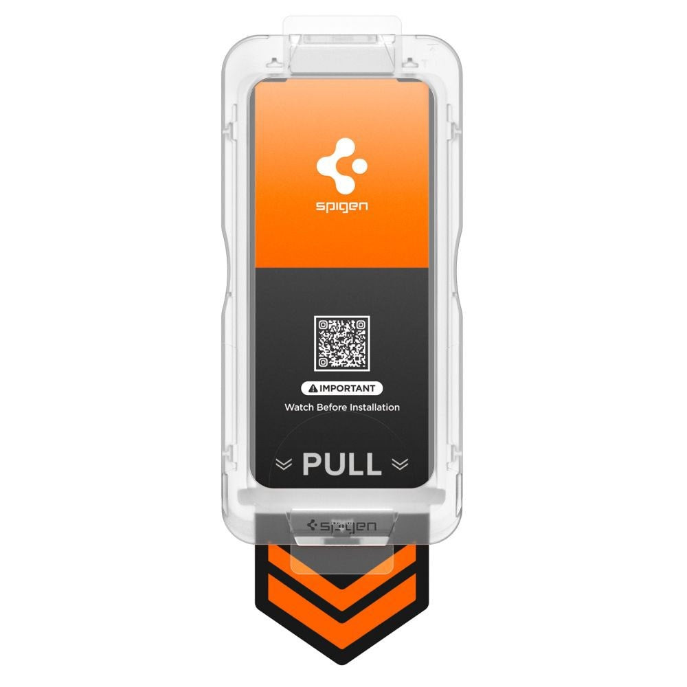 Samsung Galaxy S26 Spigen Glass tR EZ Fit Pro HD Skjermbeskyttelsesglass - Privacy Funksjon - 2 stk - Gjennomsiktig