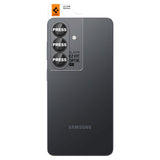 Samsung Galaxy S26 Spigen Glass tR EZ Fit Optik Pro Kameralinsebeskyttelsesglass - 2 stk - Svart