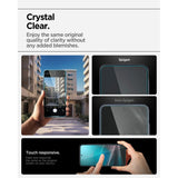 Samsung Galaxy A37/A36 (5G) Spigen EZ Fit Glass tR Skjermbeskyttelse - Case Friendly - Gjennomsiktig