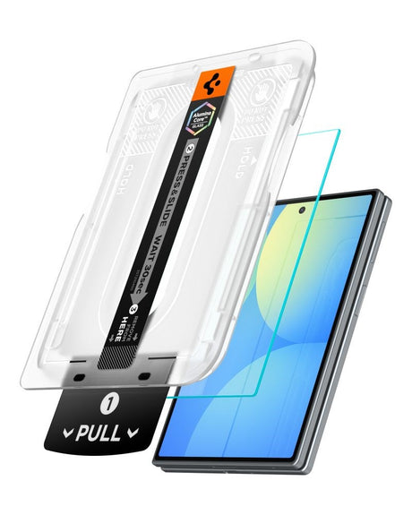 Samsung Galaxy Z Fold8 Spigen Glass tR EZ Fit Pro HD Skjermbeskyttelsesglass - Gjennomsiktig