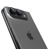 iPhone Duo Spigen Glass tR EZ Fit Optik Pro Kameralinsebeskyttelse - 2 stk - Svart