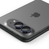 iPhone Duo Spigen Glass tR EZ Fit Optik Pro Kameralinsebeskyttelse - 2 stk - Svart