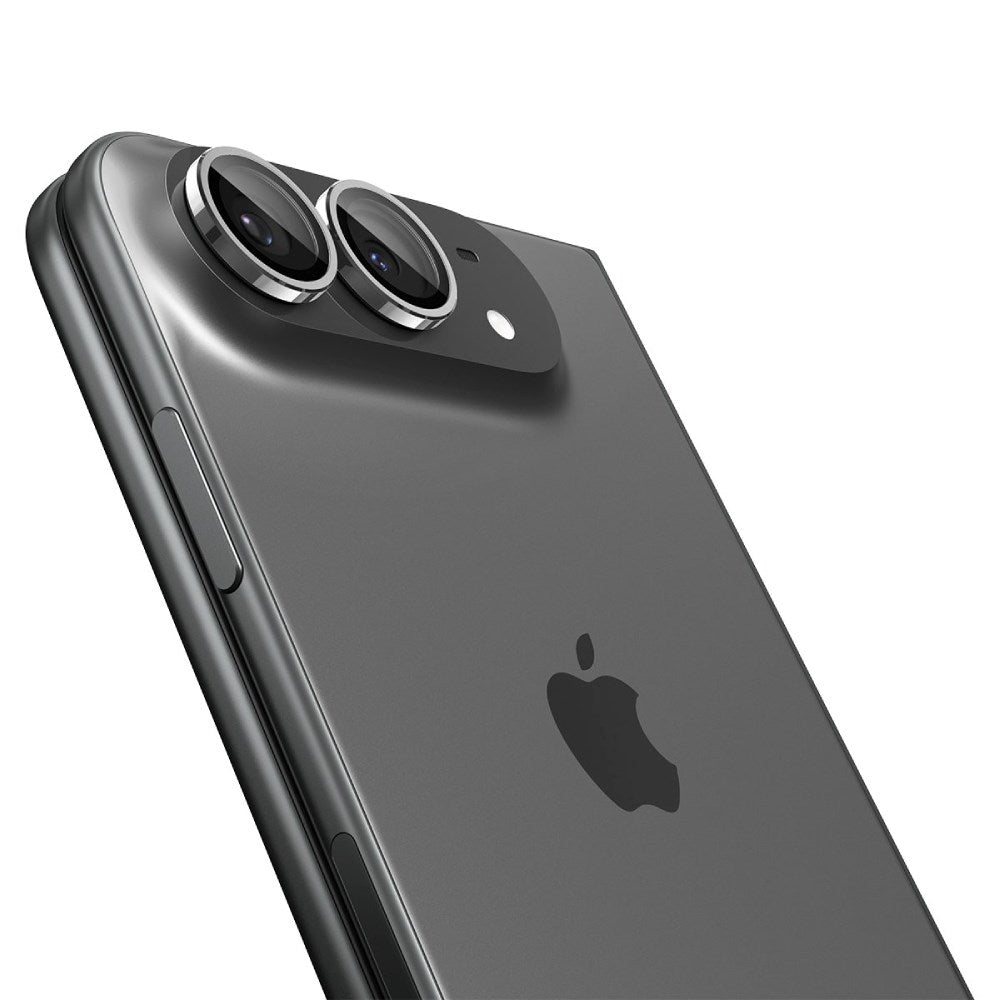 iPhone Duo Spigen Glass tR EZ Fit Optik Pro Kameralinsebeskyttelse - 2 stk - Hvit