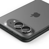 iPhone Duo Spigen Glass tR EZ Fit Optik Pro Kameralinsebeskyttelse - 2 stk - Hvit