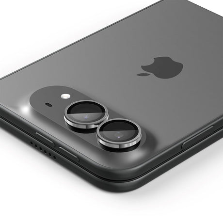 iPhone Duo Spigen Glass tR EZ Fit Optik Pro Kameralinsebeskyttelse - 2 stk - Hvit