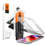 iPhone 18 Pro Spigen Glass tR EZ Fit Pro HD Privacy Beskyttelsesglass - Gjennomsiktig