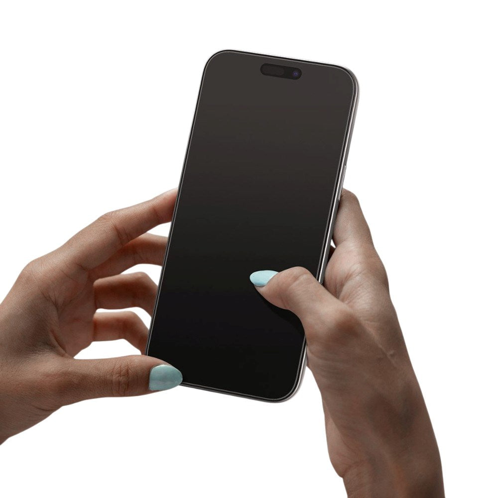 iPhone 18 Pro Max Spigen Glass tR EZ Fit Pro HD Privacy Beskyttelsesglass - Gjennomsiktig
