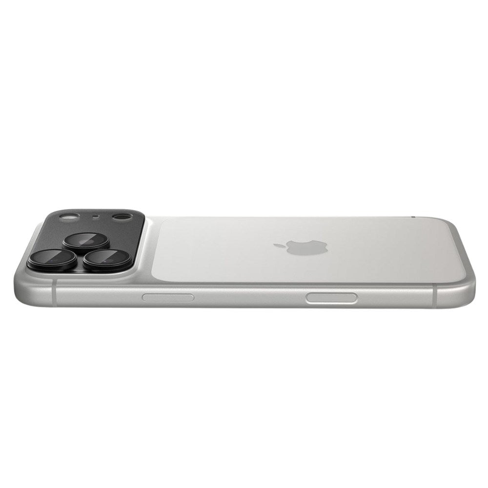 iPhone 18 Pro Spigen Glass tR EZ Fit Optik Pro XL Kameralinsebeskyttelse - Grå