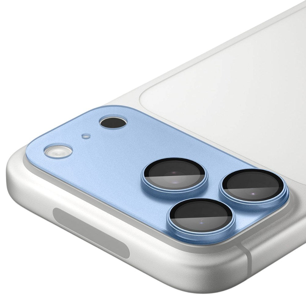 iPhone 18 Pro Spigen Glass tR EZ Fit Optik Pro XL Kameralinsebeskyttelse - Blå