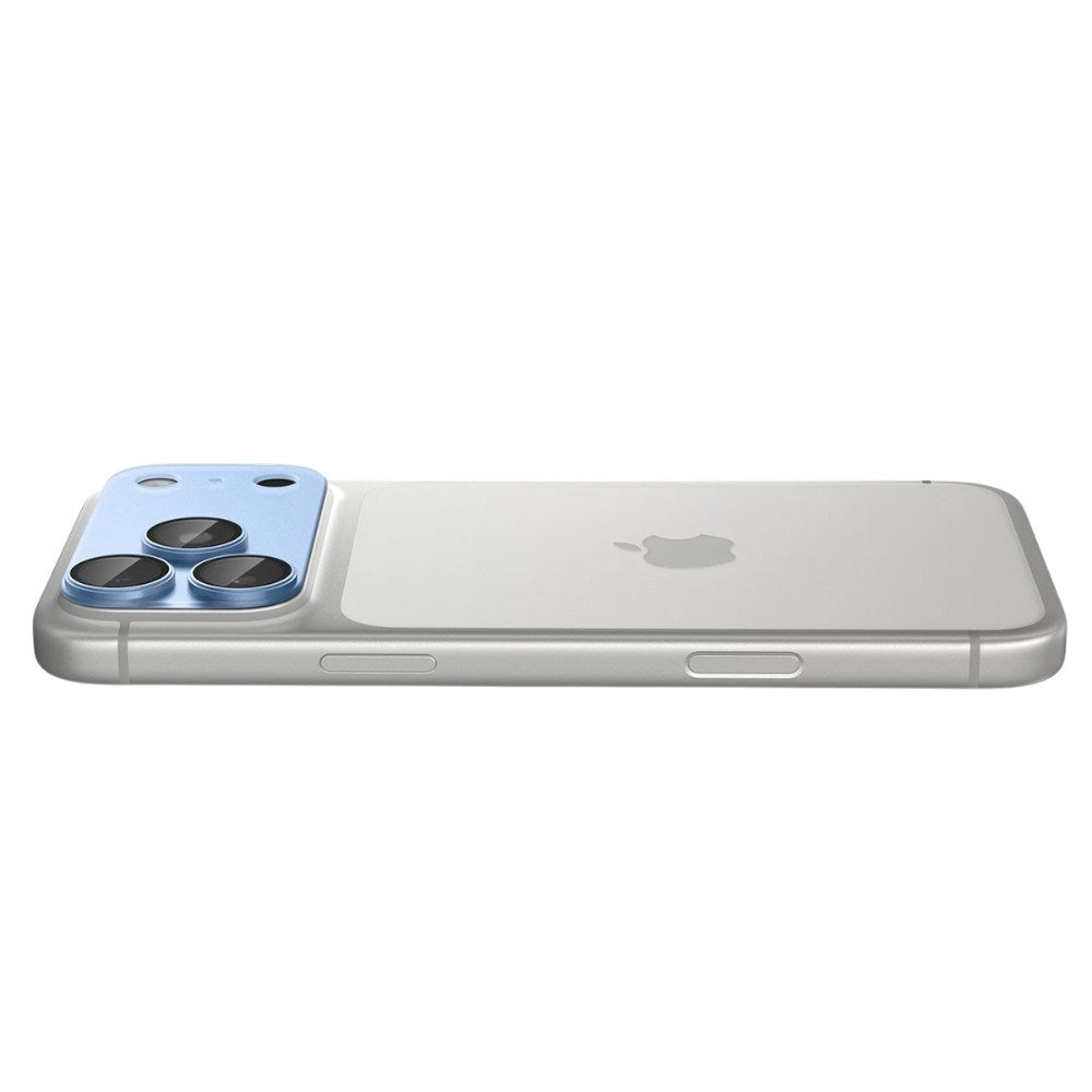 iPhone 18 Pro Spigen Glass tR EZ Fit Optik Pro XL Kameralinsebeskyttelse - Blå