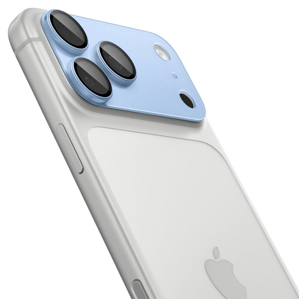 iPhone 18 Pro Max Spigen Glass tR EZ Fit Optik Pro XL Kameralinsebeskyttelse - Blå