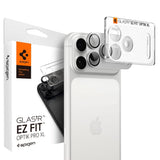 iPhone 18 Pro Max Spigen Glass tR EZ Fit Optik Pro XL Kameralinsebeskyttelse - Sølv
