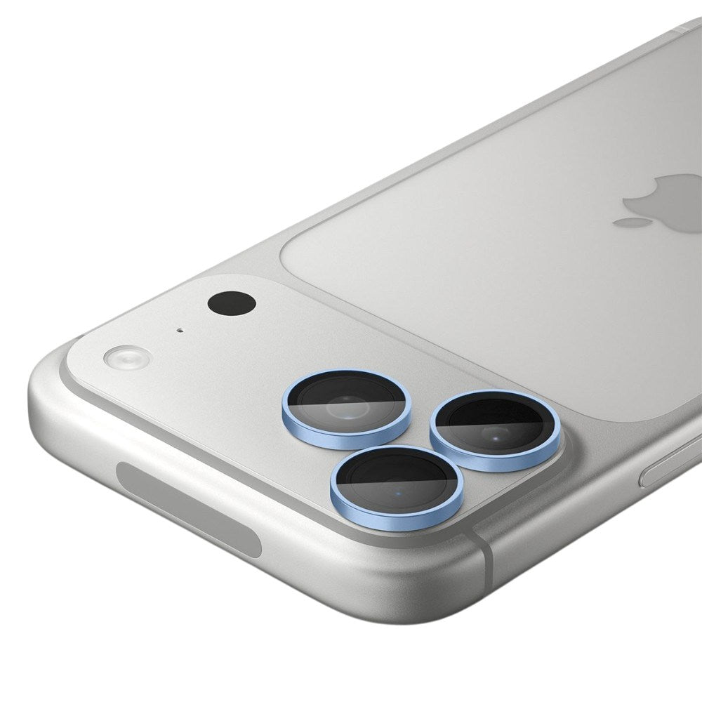 iPhone 18 Pro / 18 Pro Max Spigen Glass tR EZ Fit Optik Pro Kameralinsebeskyttelse - 2 stk - Blå