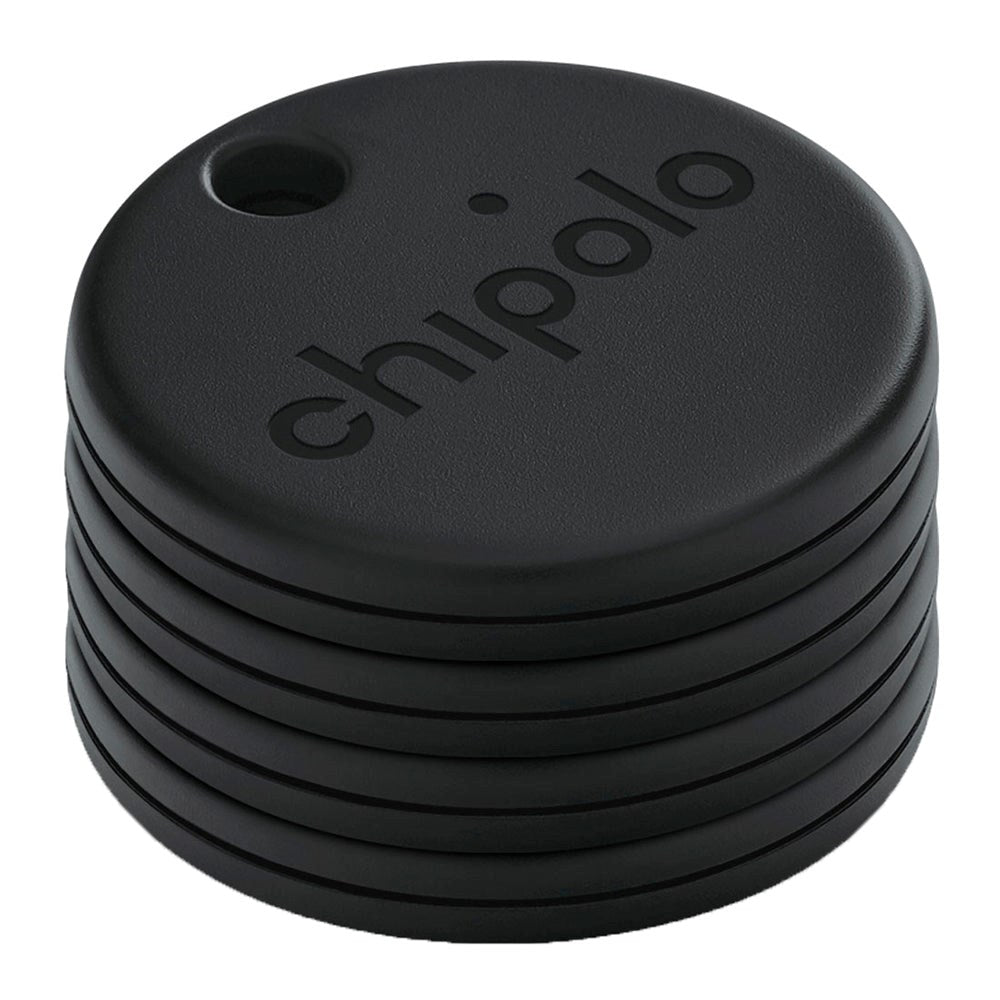 Chipolo ONE Spot - GPS Tracker - Kompatibel med Apple Find My - 4 Pack - Svart