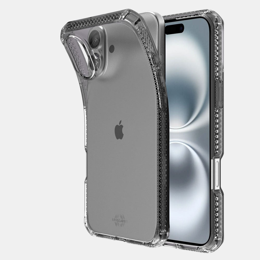 iPhone 16 ITSKINS SpectrumClear Deksel - Smoke