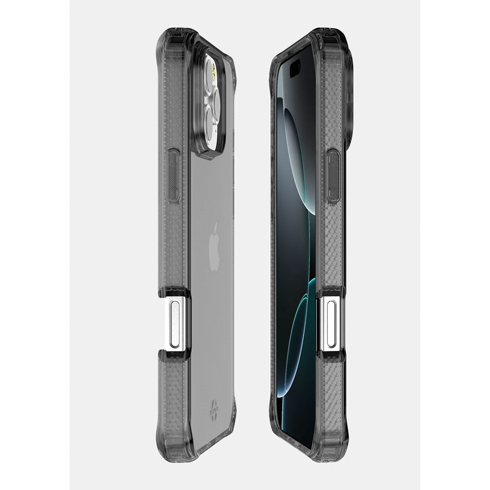 iPhone 16 Pro ITSKINS SpectrumClear Deksel - Smoke