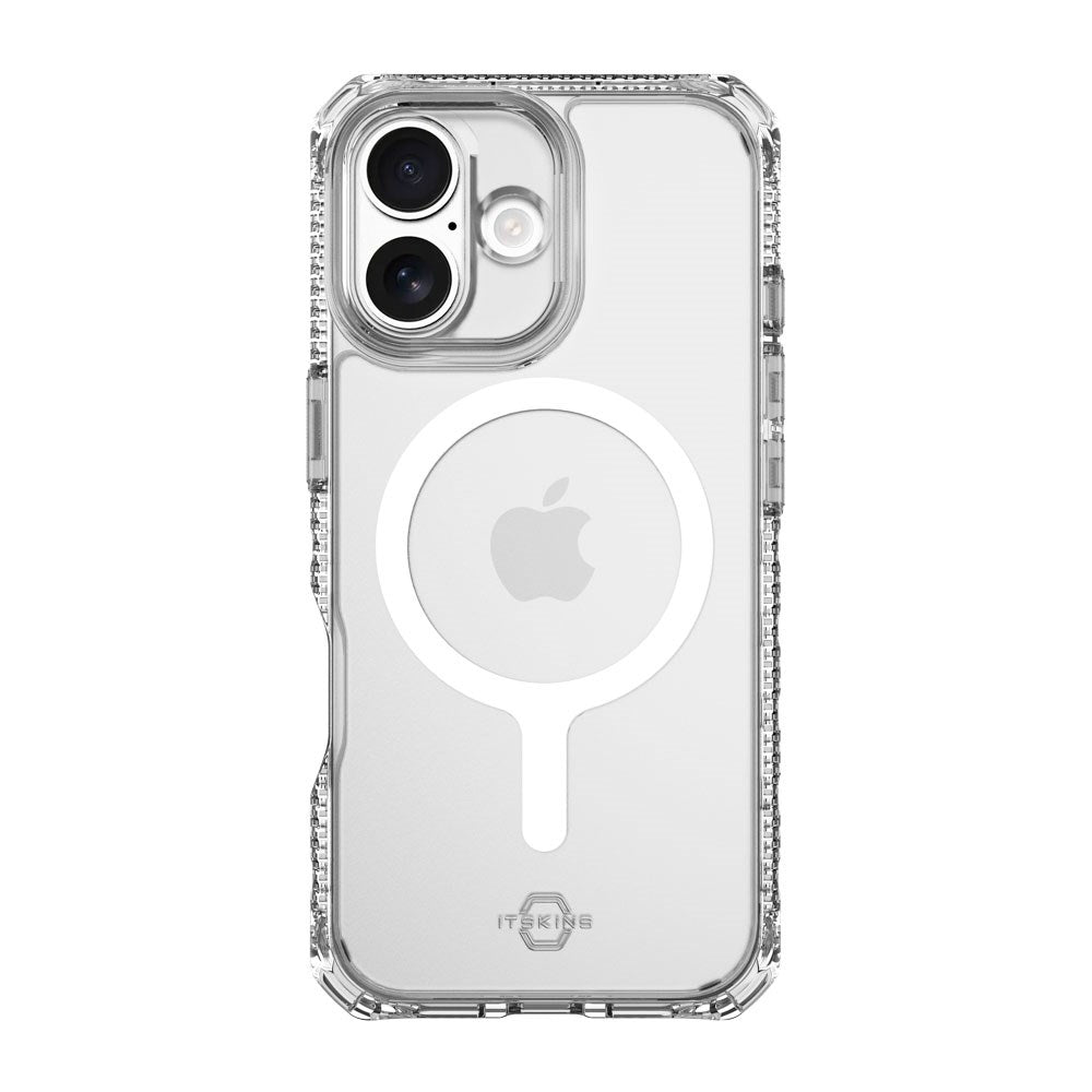 iPhone 17 ITSKINS Hybrid MagClear Deksel - MagSafe Kompatibel - Gjennomsiktig