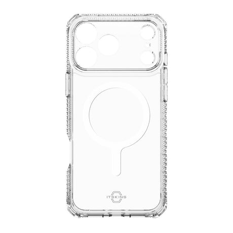 iPhone 17 Pro Max ITSKINS Hybrid MagClear Deksel - MagSafe Kompatibel - Gjennomsiktig