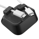 Magnetisk Kabelholder Spigen - 2 stk. Magnetiske Kabelklemmer - Svart