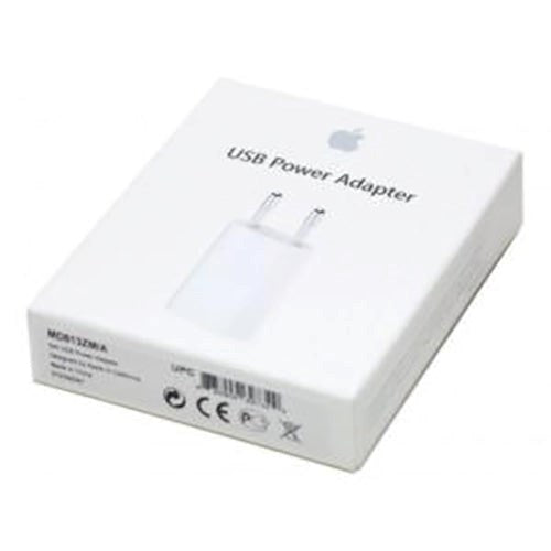 Original Apple 5W Vegglader m. USB-A - Hvit A1400 (MD813ZM/A)