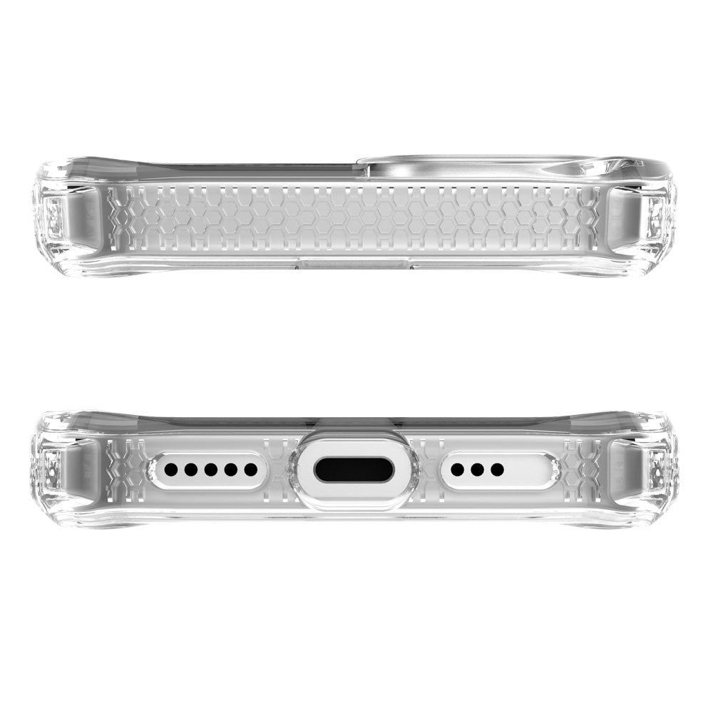 iPhone 16e ITSKINS Hybrid MagClear Deksel - MagSafe Kompatibel - Gjennomsiktig