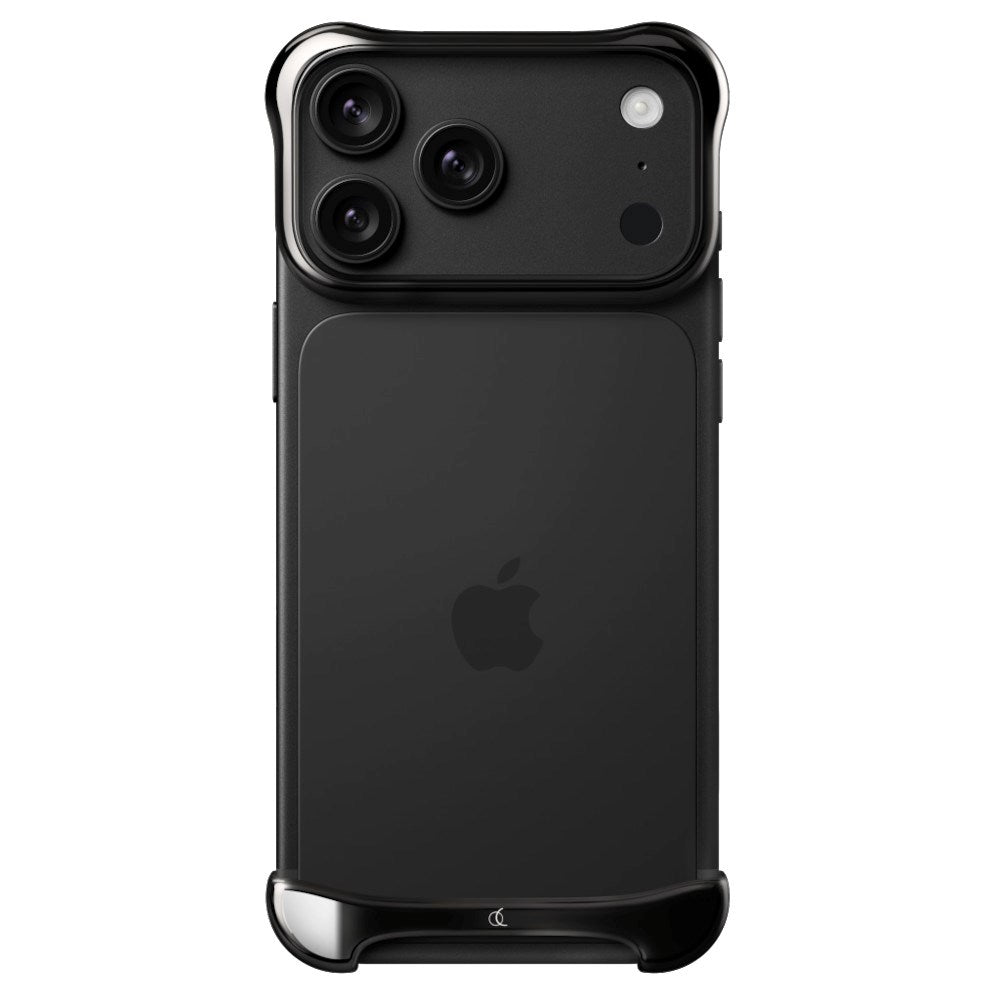 iPhone 18 Pro Arc Pulse Titanium Bumper Deksel - Onyx Black