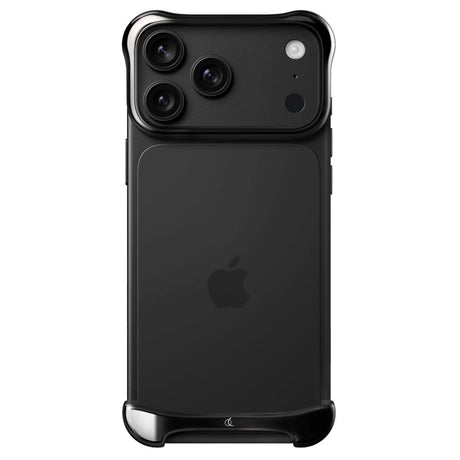 iPhone 18 Pro Arc Pulse Titanium Bumper Deksel - Onyx Black