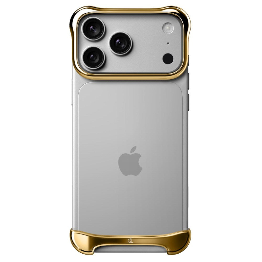 iPhone 18 Pro Max Arc Pulse Aluminum Bumper Deksel - Gold