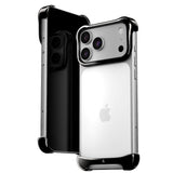iPhone 18 Pro Max Arc Pulse Titanium Bumper Deksel - Onyx Black