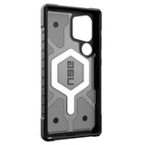 Samsung Galaxy S24 Ultra UAG PATHFINDER Series Deksel - MagSafe Kompatibel - Clear Ash