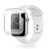 Epico Apple Watch 4/5/6/SE (44mm) Hero Case Fleksibelt Plastdeksel - Gjennomsiktig