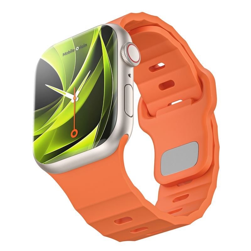 Apple Watch (44/SE/45/46/49 mm) Mobile Origin Rem - Oransje