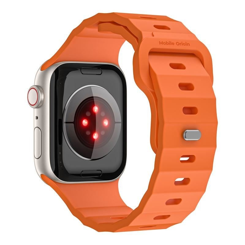 Apple Watch (44/SE/45/46/49 mm) Mobile Origin Rem - Oransje