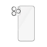 iPhone 15 Pro PanzerGlass 2-i-1 Bundle m. EasyAligner - Skjermbeskyttelse (UWF) / Kamerabeskyttelse - Gjennomsiktig / Svart