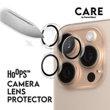 CARE By PanzerGlass iPhone 16 Pro Max 3-i-1 FLAGSHIP MagSafe Bundle - Skjermbeskyttelse (UWF) / Deksel / Kamerabeskyttelse - Gjennomsiktig / Hvit