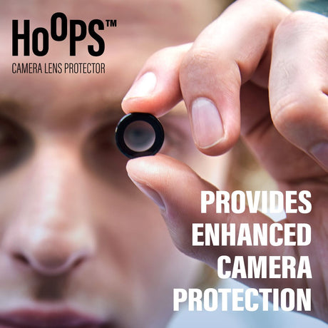 iPhone 16 PanzerGlass 2-i-1 Bundle m. EasyAligner - Skjermbeskyttelse (UWF) / Kamerabeskyttelse - Gjennomsiktig / Svart