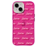 Nudient Form Case iPhone 15 Deksel - Barbie Grid