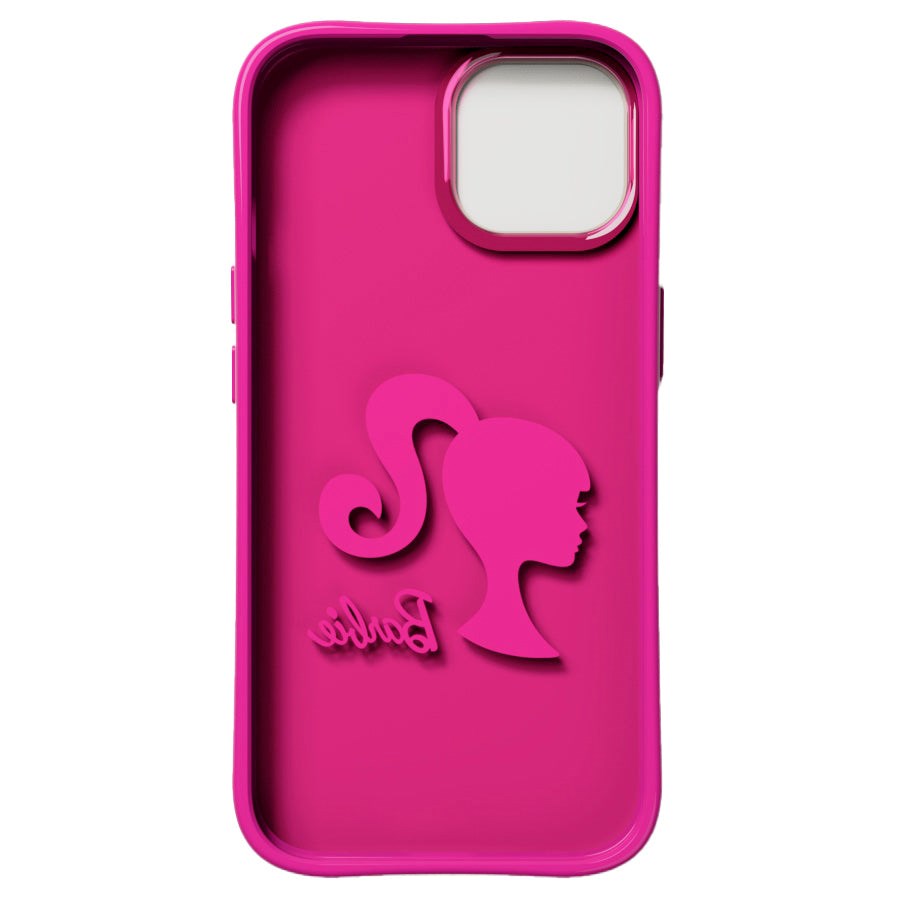 Nudient Form Case iPhone 15 Deksel - Barbie's Curls