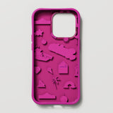 Nudient Form Case iPhone 14 Pro Deksel - Barbie Board