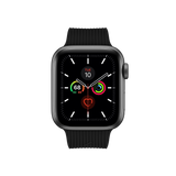 Apple Watch (38/40/SE/41/42mm) Native Union Curve Strap Silikonstropp - Svart