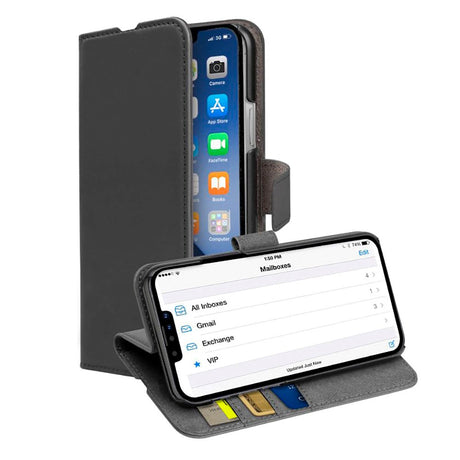 iPhone 13 Pro SBS Wallet Stand Deksel - Svart