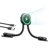 Baseus Fleksibel & Universell Bilholder med Trådløs Lading - MagSafe Kompatibel - Svart