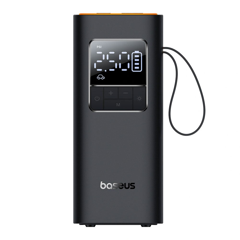 Baseus SuperMini Pro Kompressor med Batterier - Svart